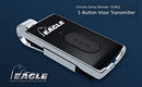 Eagle Chrome Series 1 Button Visor Remote/Transmitter EG642 Compatible with New Eagle Chrome Receiver only EG650/EG652