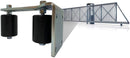 Eagle Access Control Systems Brand: Slide Gate Guide Rollers 3" Black L Rear Adjustable Bracket EG112