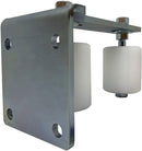 Slide Gate Guide Post Rollers 3" L Rear Adjustable Bracket Mount