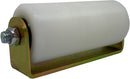 Eagle EG098 Slide Gate Guide Roller 6” Rear Post Welded Assembly (White)