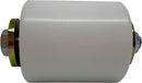 Slide Gate Guide Roller 3" White Hard Nylon 2 Pack EG097