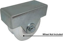 Eagle EG086-BRACKET Slide Gate 4” V Groove Wheel Welded External Shell Housing Bracket for Sliding Rolling Gates Heavy Duty Steel