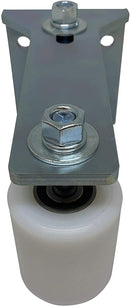 Slide Gate Guide Post Rollers 3" L Rear Adjustable Bracket Mount