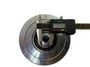 Eagle EG096 Slide Gate Wheel 4” V-Groove Solid Steel Sliding Wheel Bearing for Rolling V Shape Track Gates