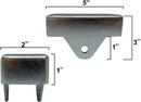 Eagle EG086-BRACKET Slide Gate 4” V Groove Wheel Welded External Shell Housing Bracket for Sliding Rolling Gates Heavy Duty Steel