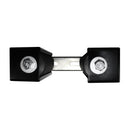 Eagle 6" Guarded Slide Gate Guide Rollers Black Adjustable Upper Bolted Bracket Mount - EG702