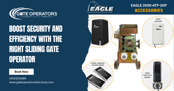 Boost Security and Efficiency with the Right Sliding Gate Operator