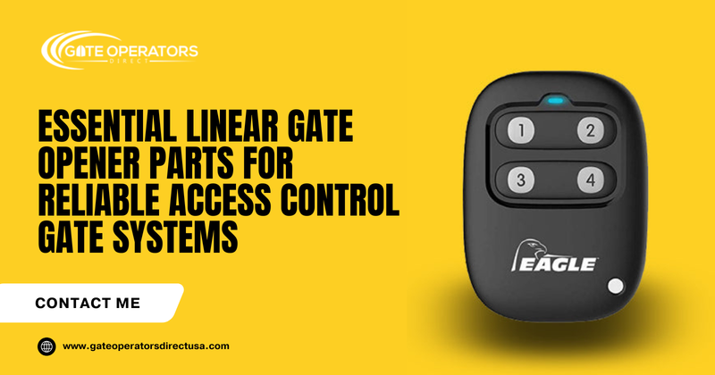 Essential Linear Gate Opener Parts for Reliable Access Control Gate Systems