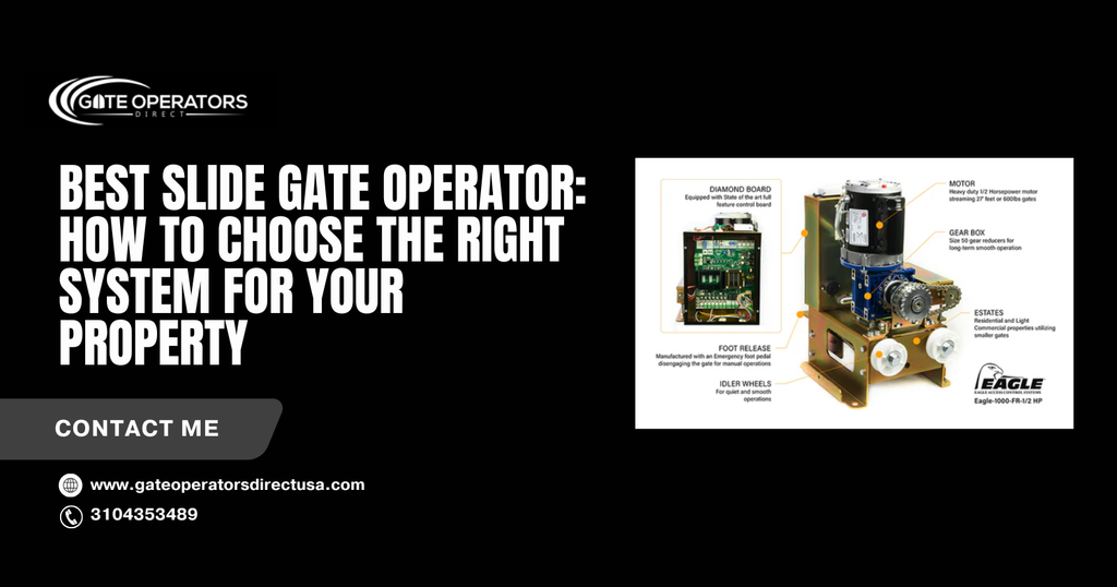 Best Slide Gate Operator: Top Systems for Commercial Use