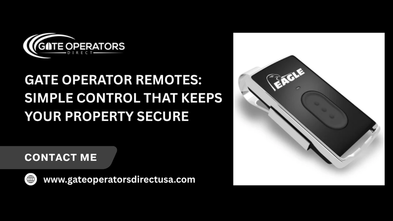 Gate Remote It Gate Operator Remotes for Easy & Secure Access Control