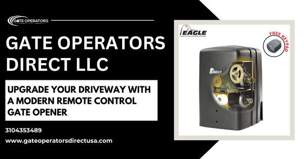 Upgrade Your Driveway with a Modern Remote Control Gate Opener