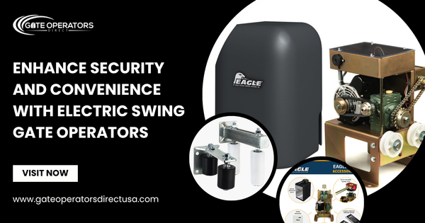 Enhance Security and Convenience with Electric Swing Gate Operators
