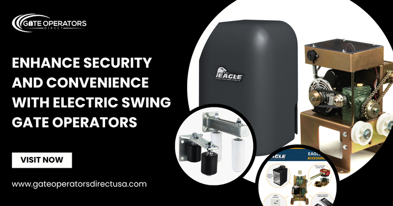 Enhance Security and Convenience with Electric Swing Gate Operators