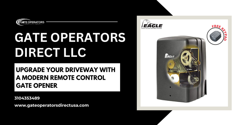 Upgrade Your Driveway with a Modern Remote Control Gate Opener