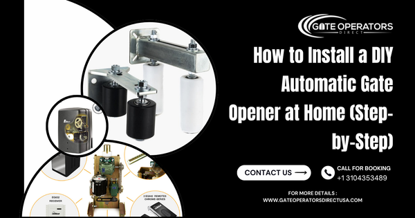 How to Install a DIY Automatic Gate Opener at Home (Step-by-Step)