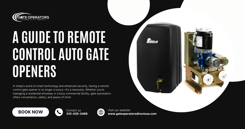 A Guide To Remote Control Auto Gate Openers