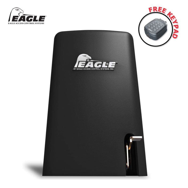 Eagle 1000 FSC 1/2 HP Sliding Gate Opener - Heavy-Duty Electric Slide Gate Motor For Home Use, 600lbs Capacity